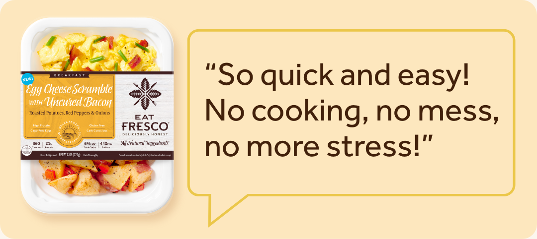 Review - "So quick and easy! No cooking, no mess, no more stress!"