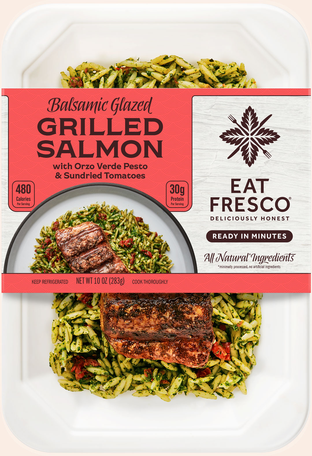 Balsamic Glazed Grilled Salmon