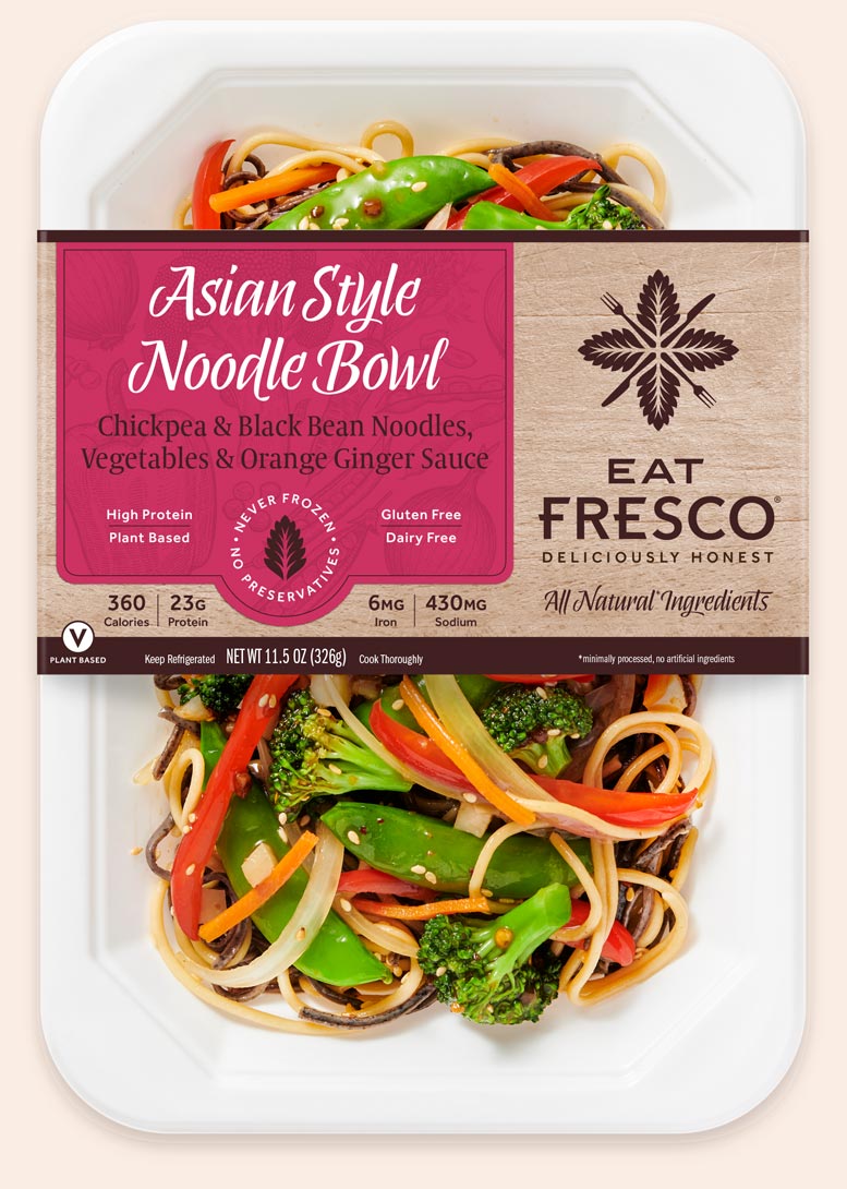 Asian Style Noodle Bowl - Eat Fresco
