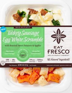 Turkey Sausage Egg White Scramble