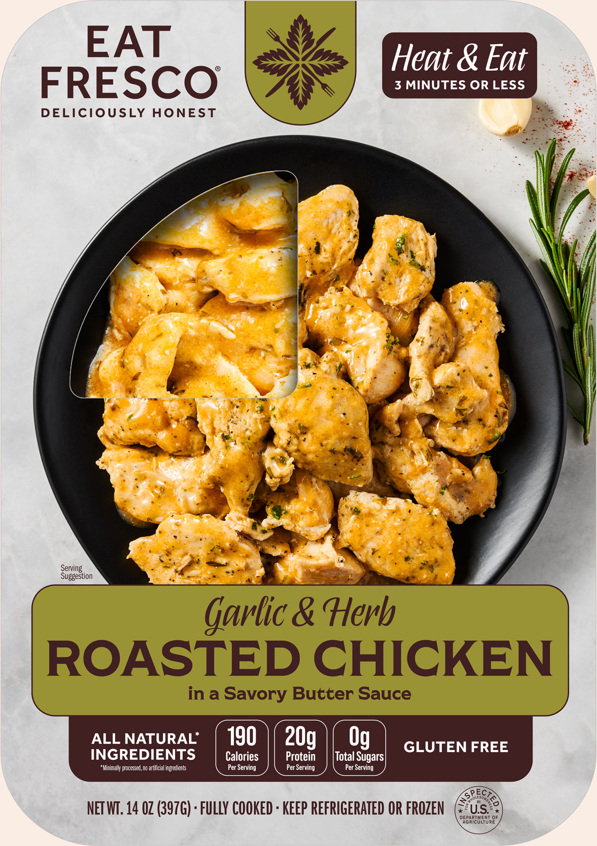 Eat Fresco - Garlic & Herb Roasted Chicken