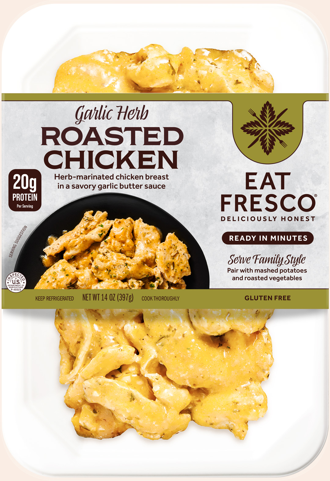 Garlic Herb Roasted Chicken | Eat Fresco