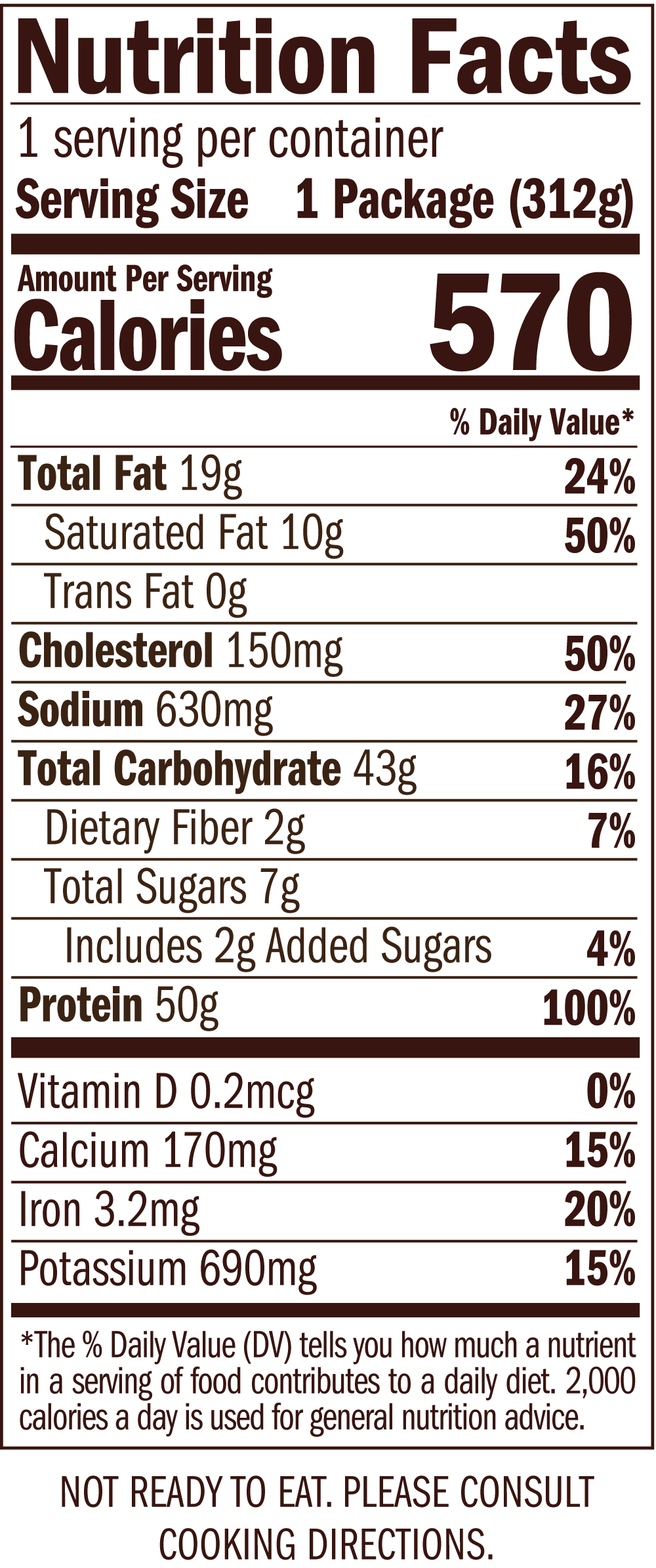 New! Buffalo Style Chicken Bowl Nutrition Facts