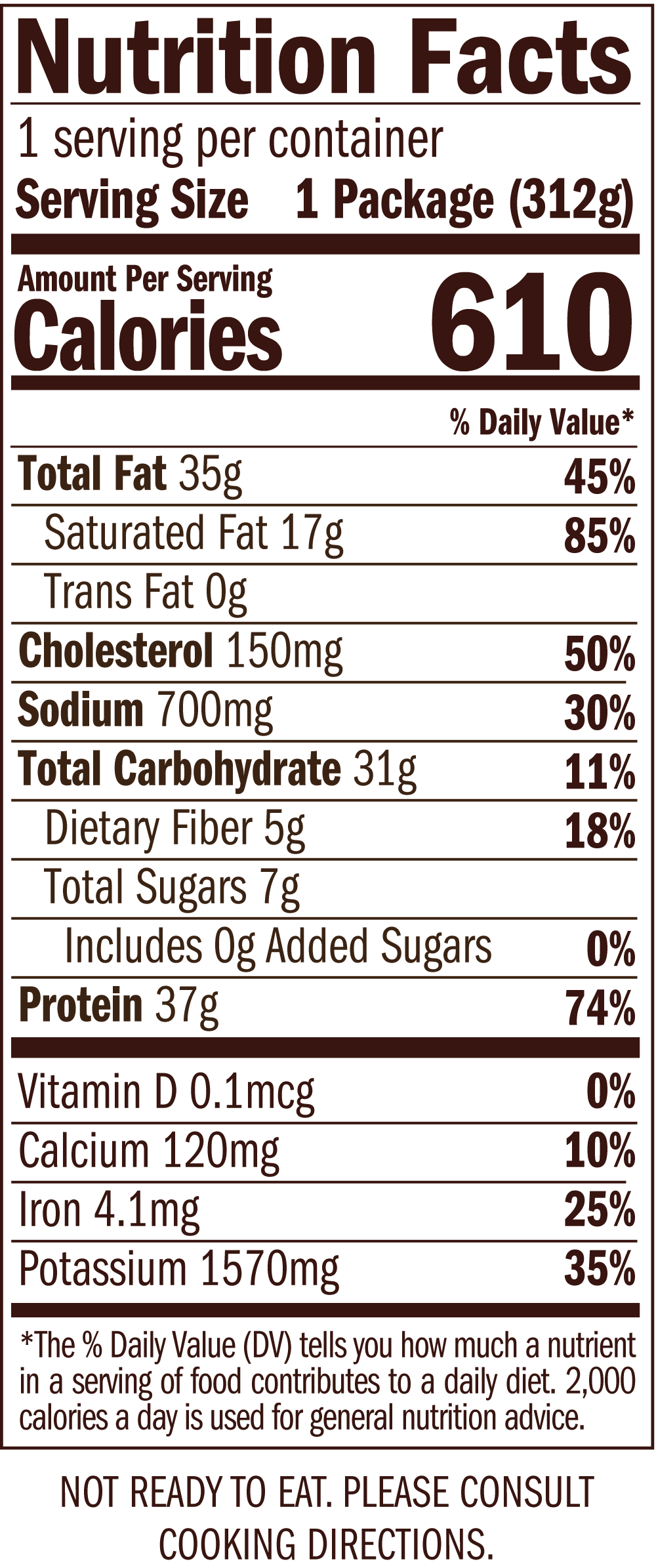 New! Italian Style Grilled Chicken Nutrition Facts
