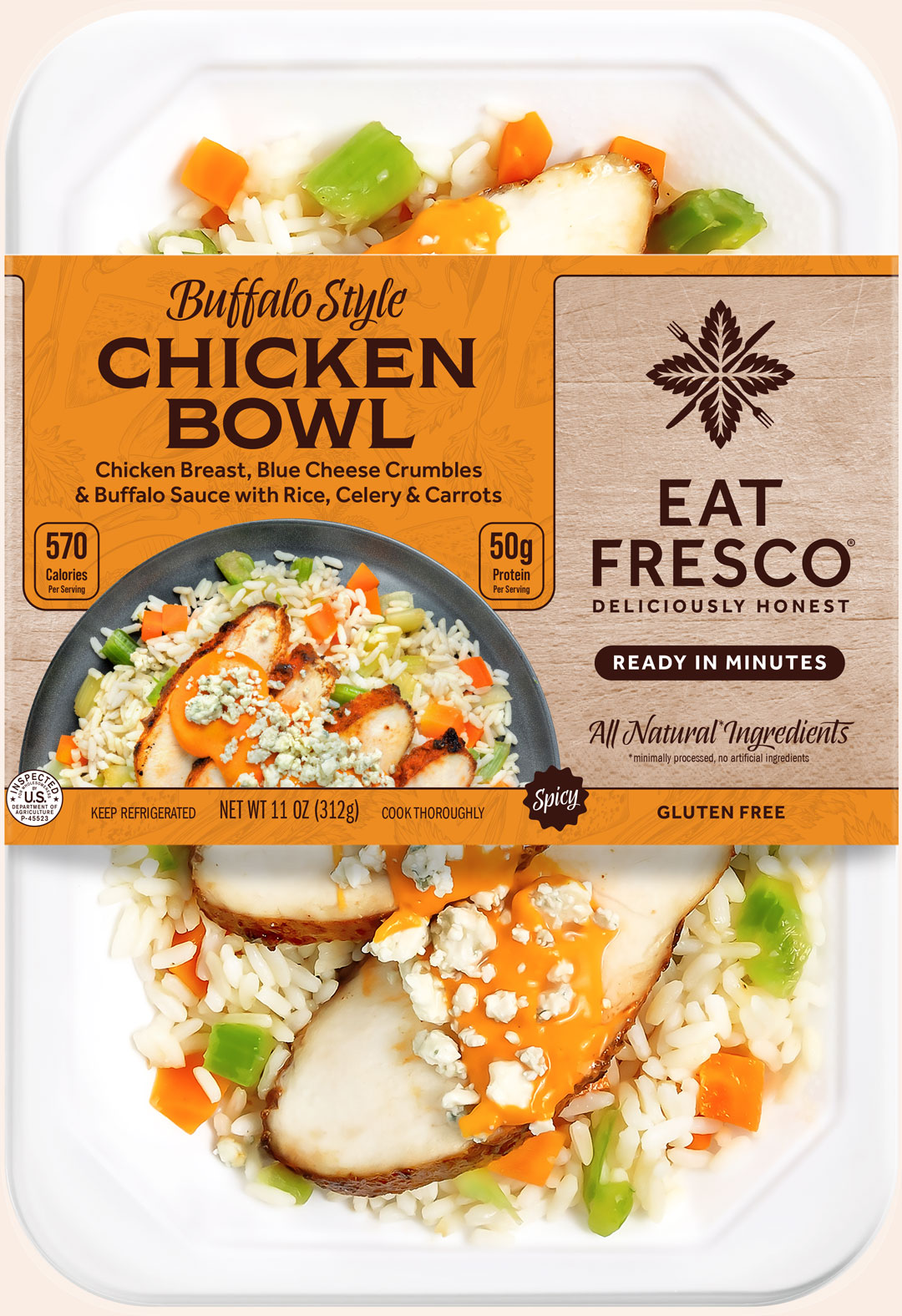 Buffalo Style Chicken Bowl
