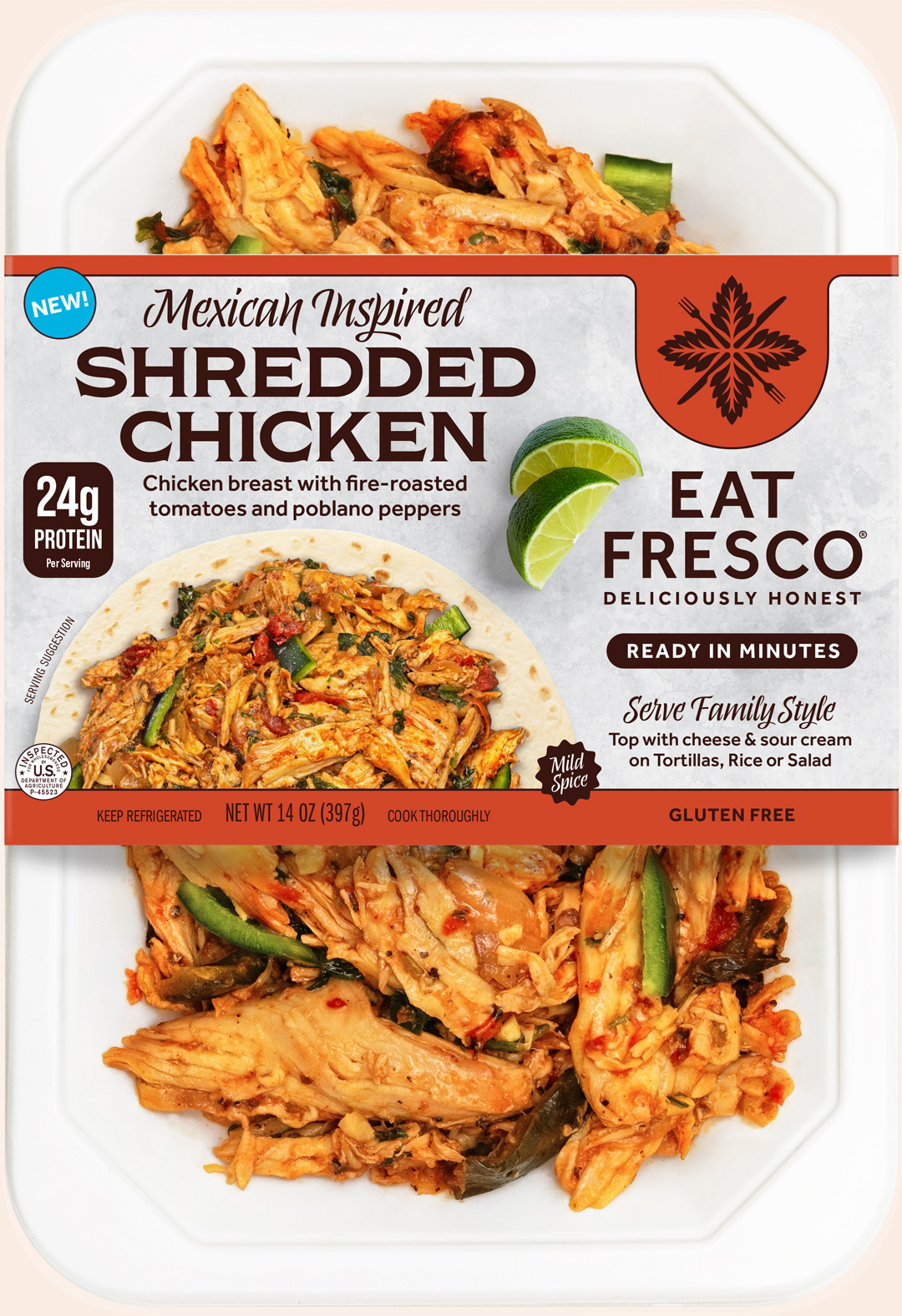 Mexican Inspired Shredded Chicken | Eat Fresco